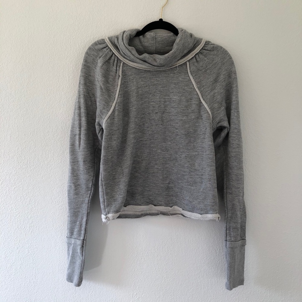 Free People Cowl Neck Sweatshirt